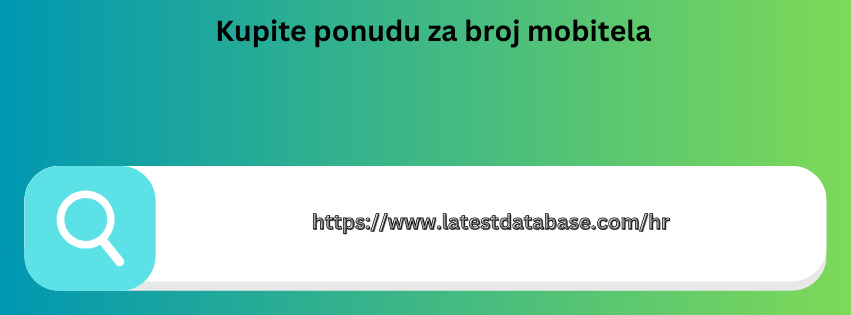 Kupite ponudu za broj mobitela