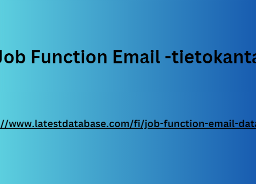 Job Function Email -tietokanta