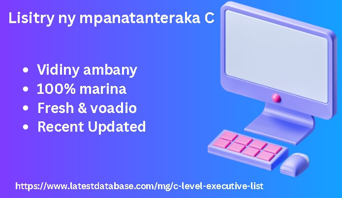 Lisitry ny mpanatanteraka C