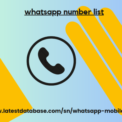 whatsapp number list