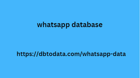 whatsapp database